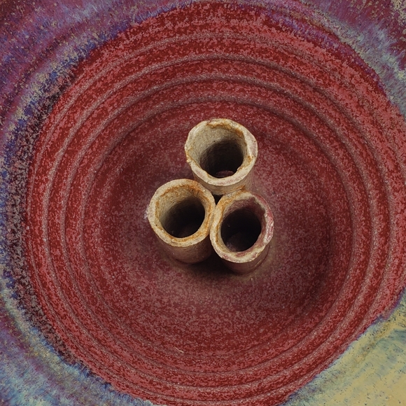 Vintage Hand Thrown Stoneware Studio Pottery Vase - Picture 4 of 9